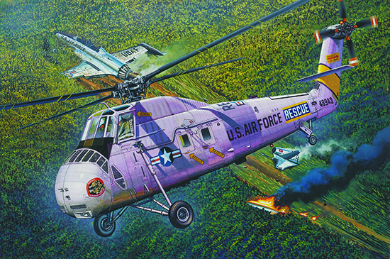 美国HH-34J直升机-空军救援 02884