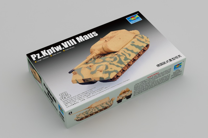 Pz.Kpfw.VIII Maus 07446-1/72 Series-TRUMPETER(china) Pz.Kpfw.VIII Maus 07446-1/72 Series-TRUMPETER(china)