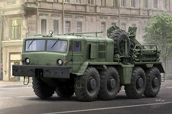 KET-T Recovery Vehicle based on the MAZ-537 Heavy Truck 01079