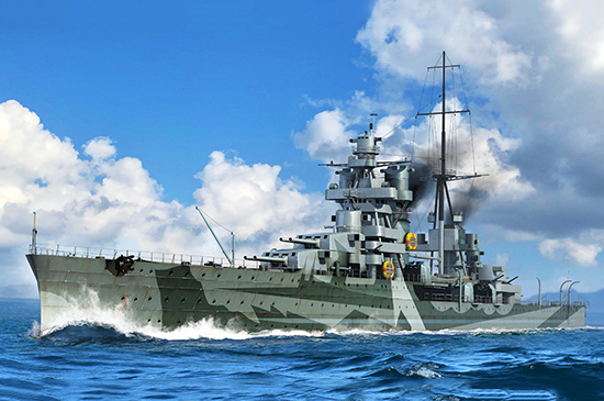 Italian Heavy Cruiser Gorizia 05349