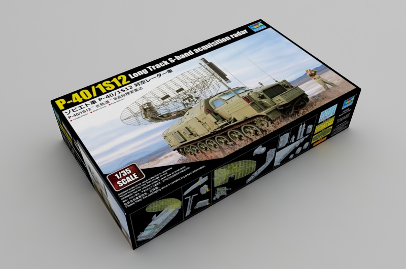 thumbnail image 2 of Trumpeter 1:35 P-40/1S12 Long Track S-band Radar Acquisition Model Kit 09569 2 of 6