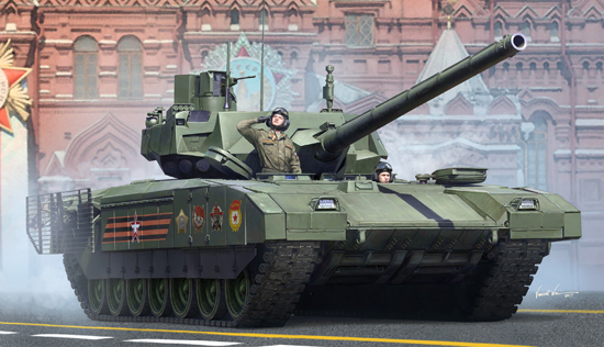 俄罗斯T-14“阿玛塔”主战坦克  09528