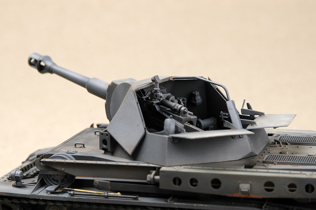 Maquette Heuschrecke IVb Grasshopper 1/35 Trumpeter 00373 - Char Militaire - Occasion
