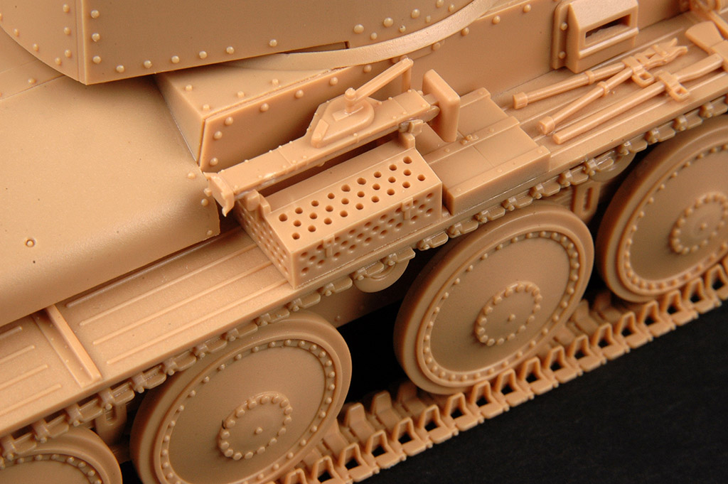 Homemade 1/72 German Pz.Kpfw. 38(t) Ausf.E/F Tank Painted Finished Model