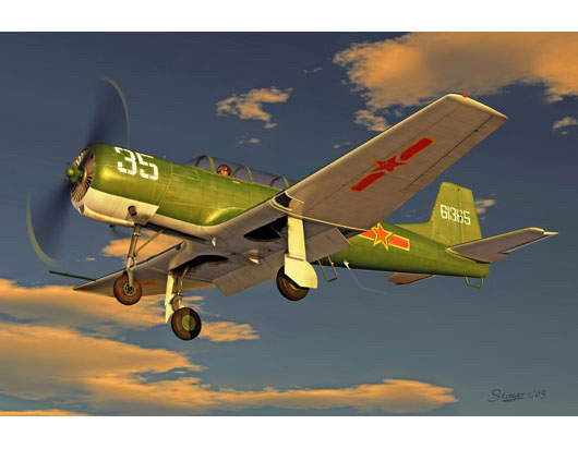 CHINA NANCHANG “CJ-6 ”      02240