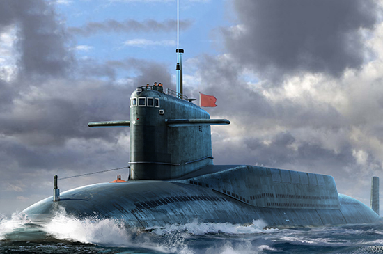 中国海军092“夏”级战略核潜艇 05910