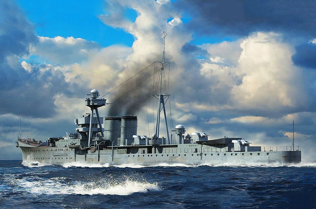 英国皇家海军加尔各答号轻型巡洋舰 06741
