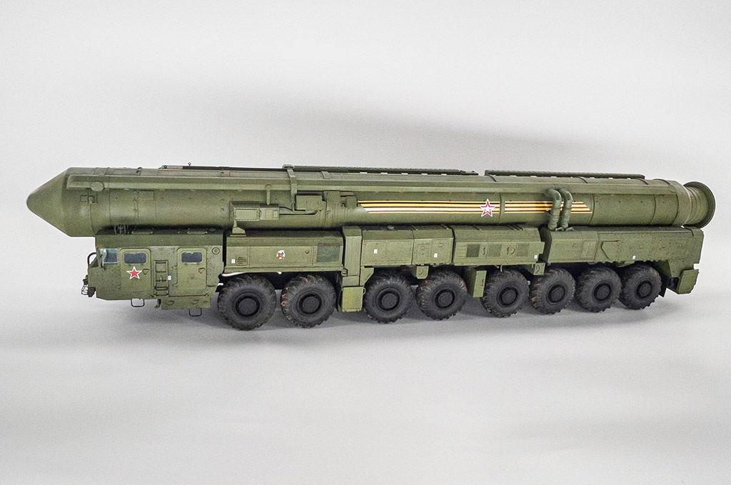 15u175 Tel Of Rs 12m1 Topol M Icbm Complex 01082 135 Series Trumpeter