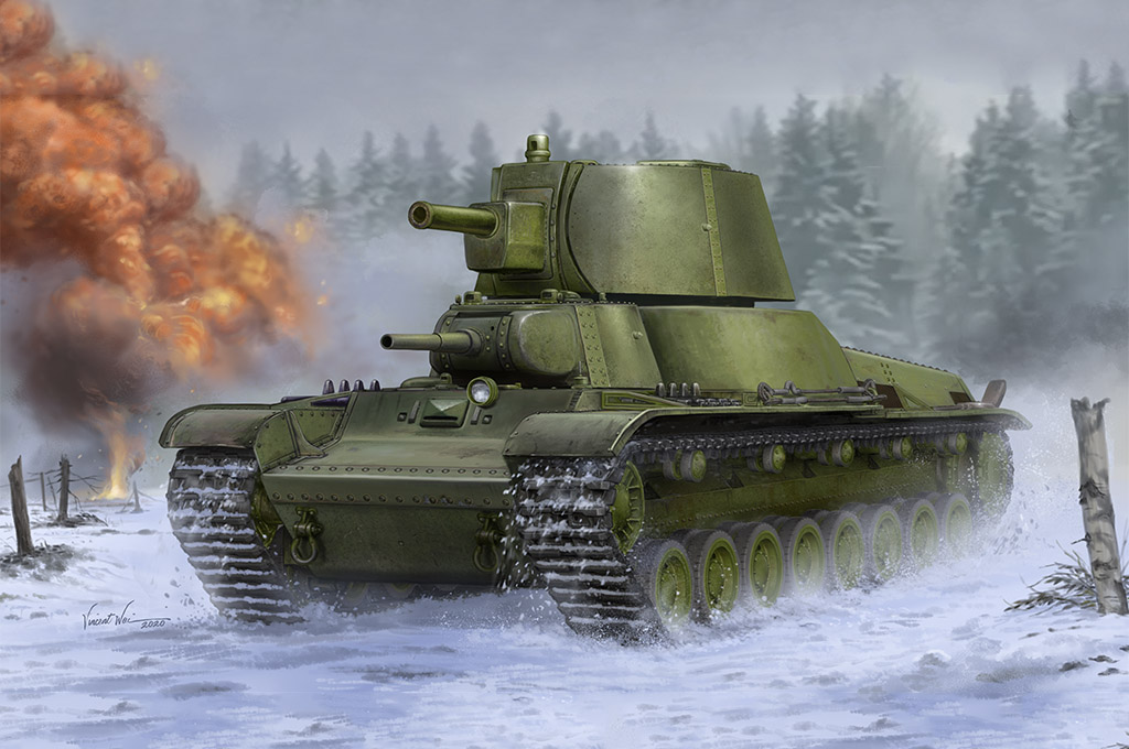 Soviet T-100Z Heavy Tank 09591