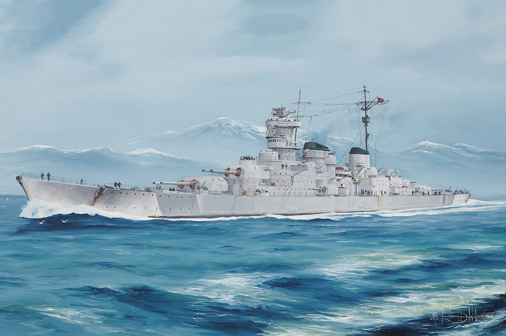 DKM O Class Battlecruiser Barbarossa 05370