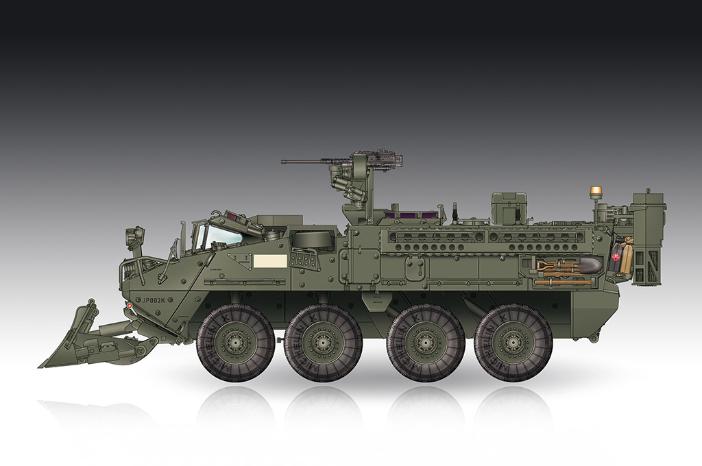 M1132 Stryker Engineer Squad Vehicle w/SOB 07456