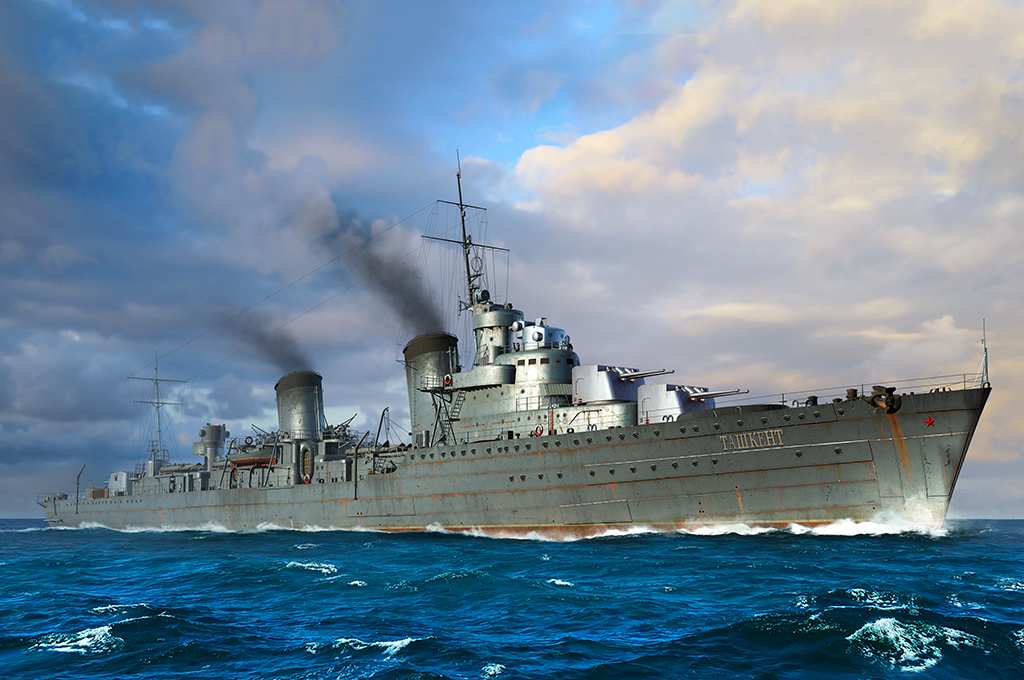 Russian Destroyer Taszkient 1942 06747