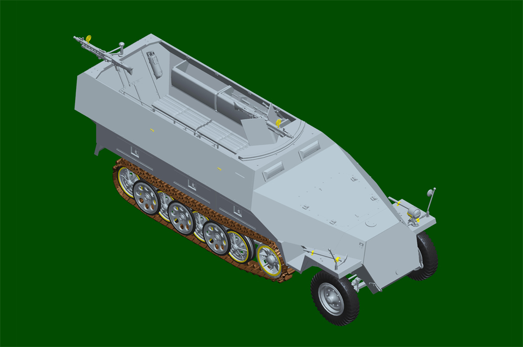 Sd.Kfz 251 D 00942-1/16 Series-TRUMPETER（china）
