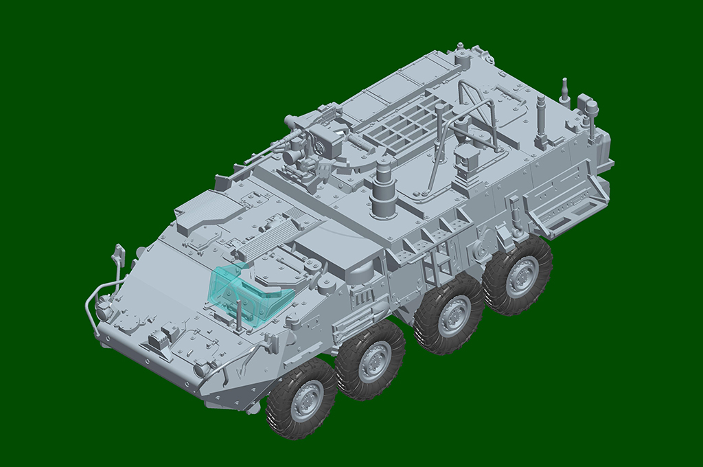 M1135 Stryker NBC RV 07429-1/72 Series-TRUMPETER（china）