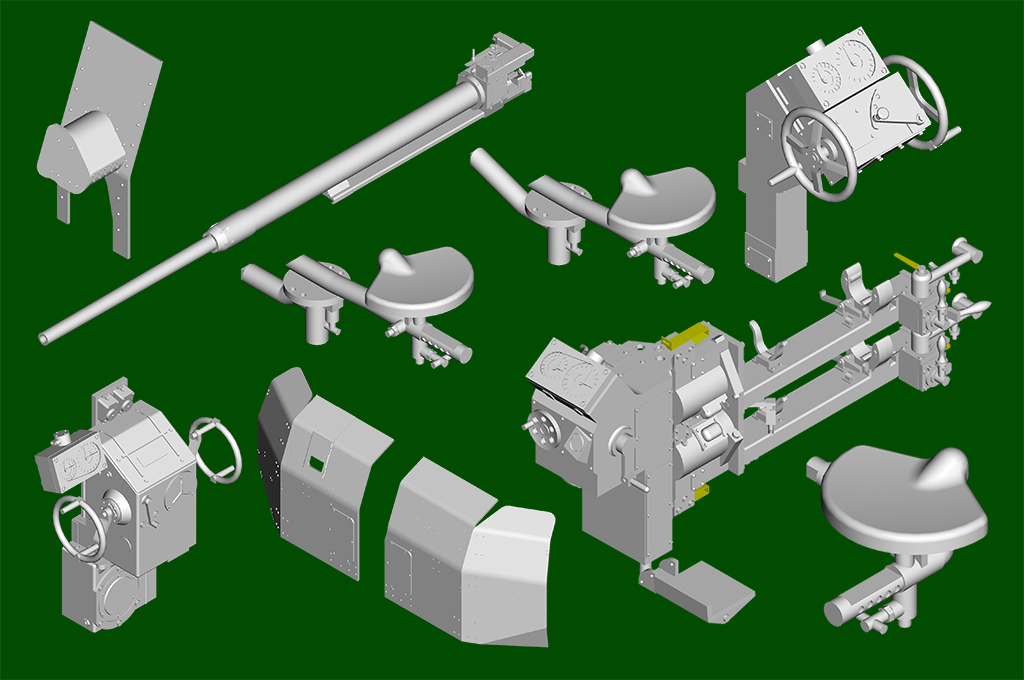 German 8.8cm Flak 41 02358-1/35 Series-TRUMPETER（china）
