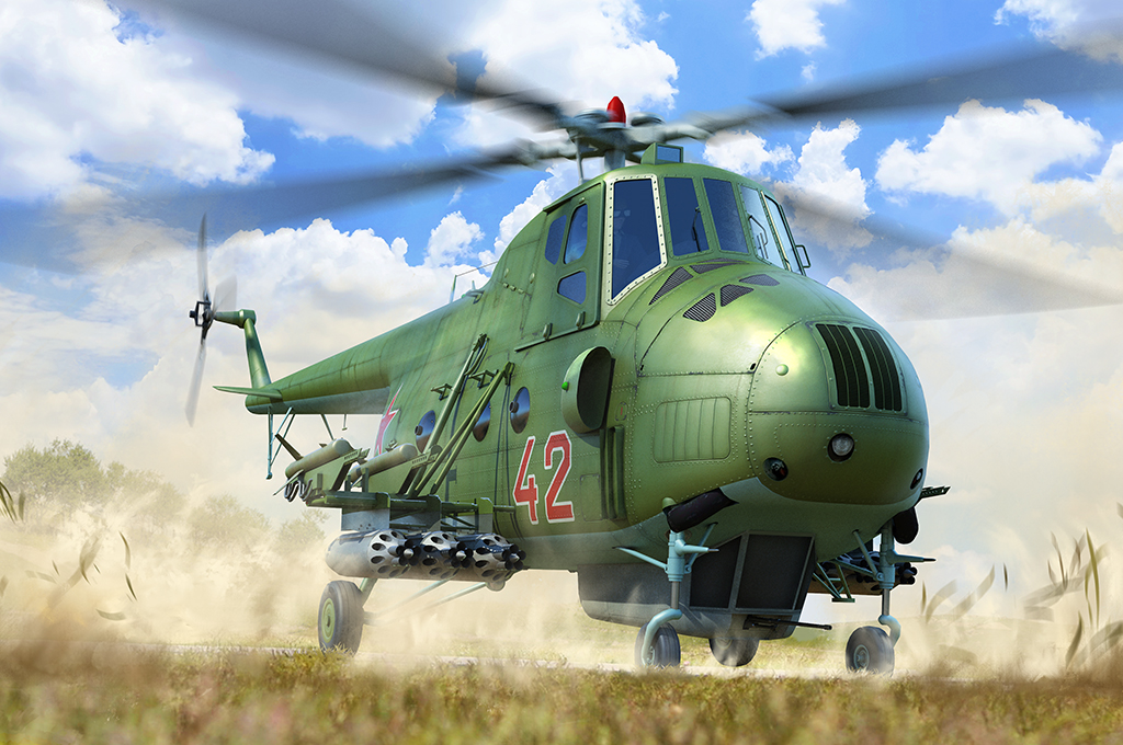 俄罗斯米-4AV“猎犬”直升机 05818