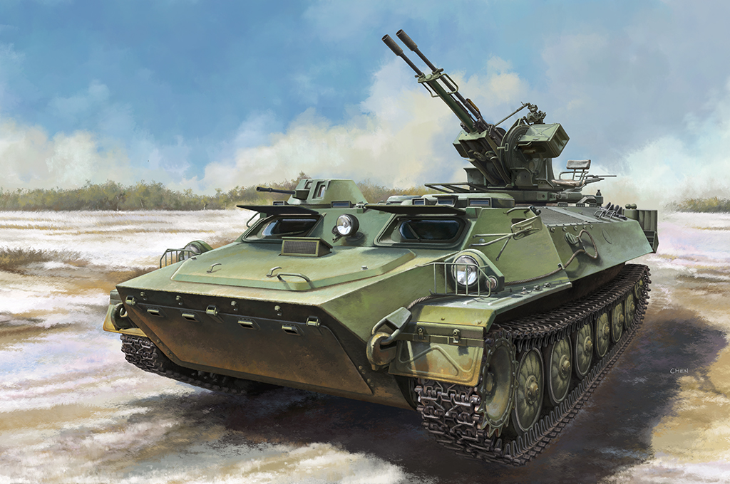 MT-LB with zu-23-2 09618