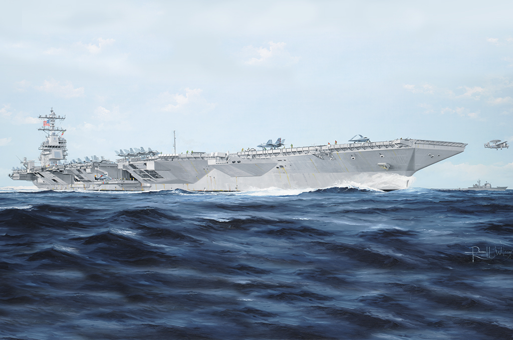 USS  Gerald R.Ford CVN-78 05638